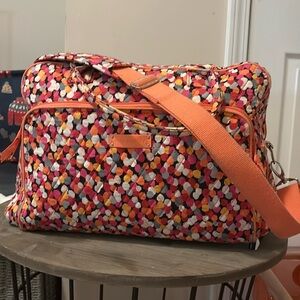 Vera Bradley Pixie Confetti Duffle Bag Excellent condition